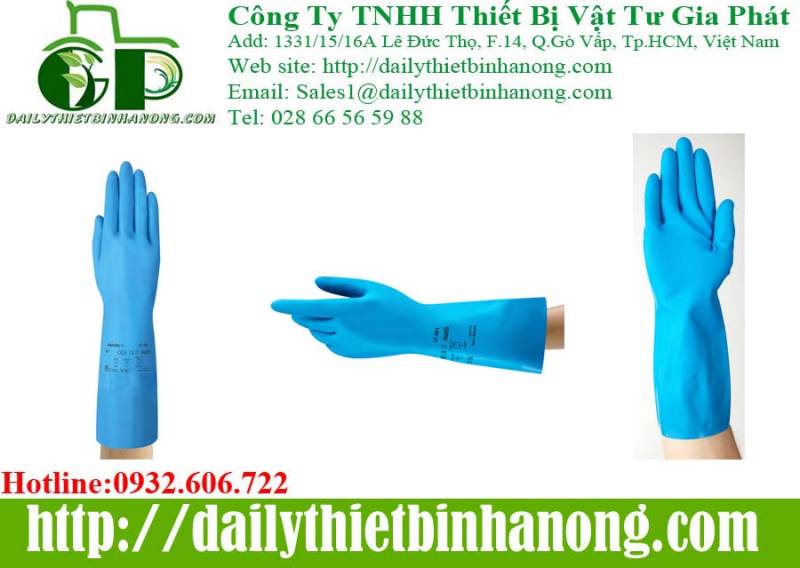 Găng tay chống hóa chất Anphatec  Ansell 37-501